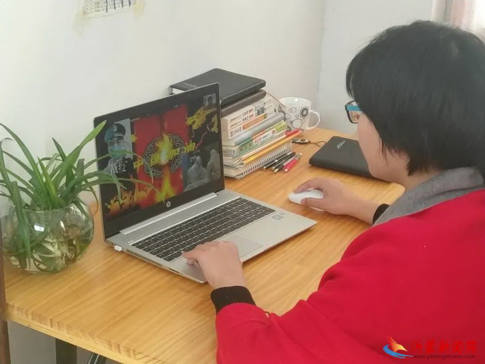 临沂新桥小学师生用心致敬最可爱“白衣天使”