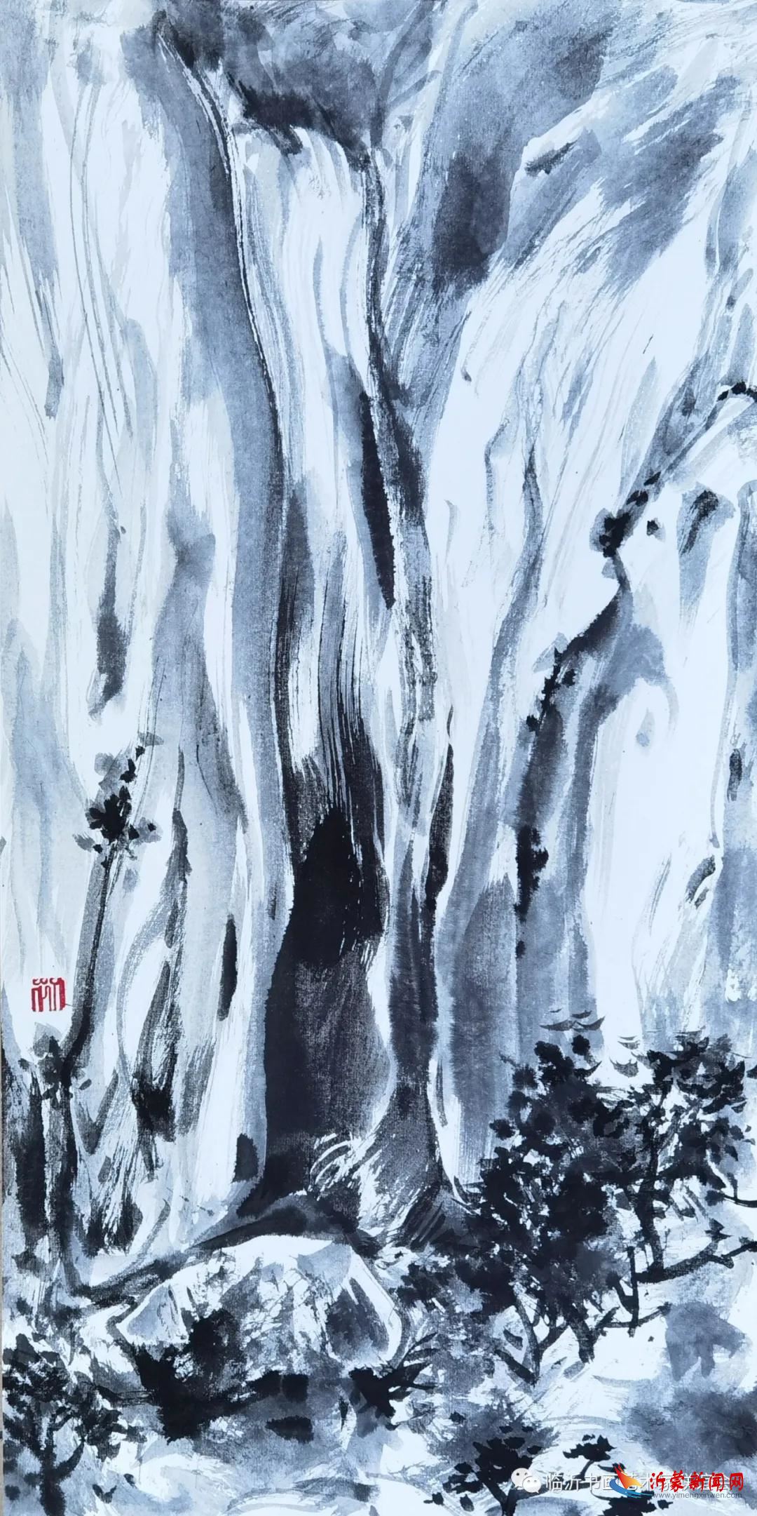 临沂书画艺术家联谊会采风写生活动走进五莲山风景区！