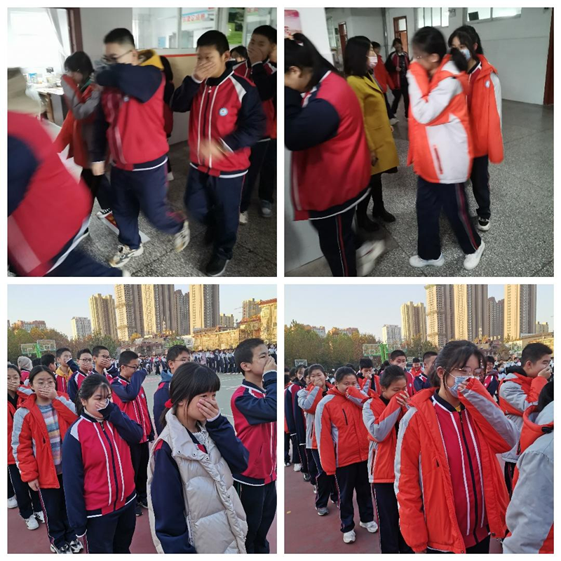 消防演练进校园 防患未“燃”保平安