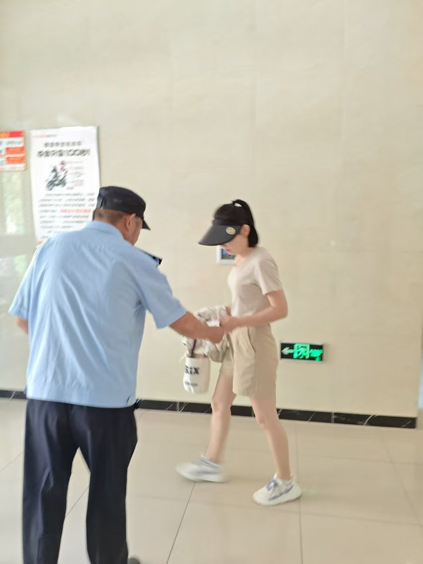 后十社区开展消防安全宣传五进活动